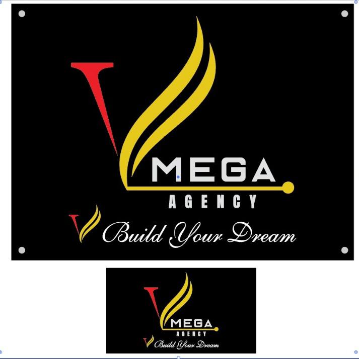 V MEGA AGENCY logo
