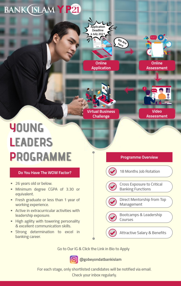 Young Leaders Programme Ylp 2021 Bank Islam Hiredly Jobs In Malaysia